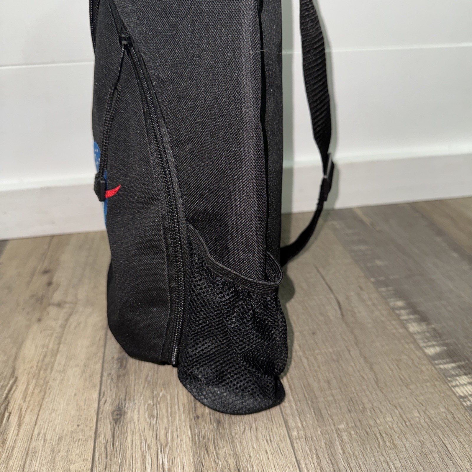 NASA Kennedy Space Center Crossbody Sling Bag Black Embroidered Logo
