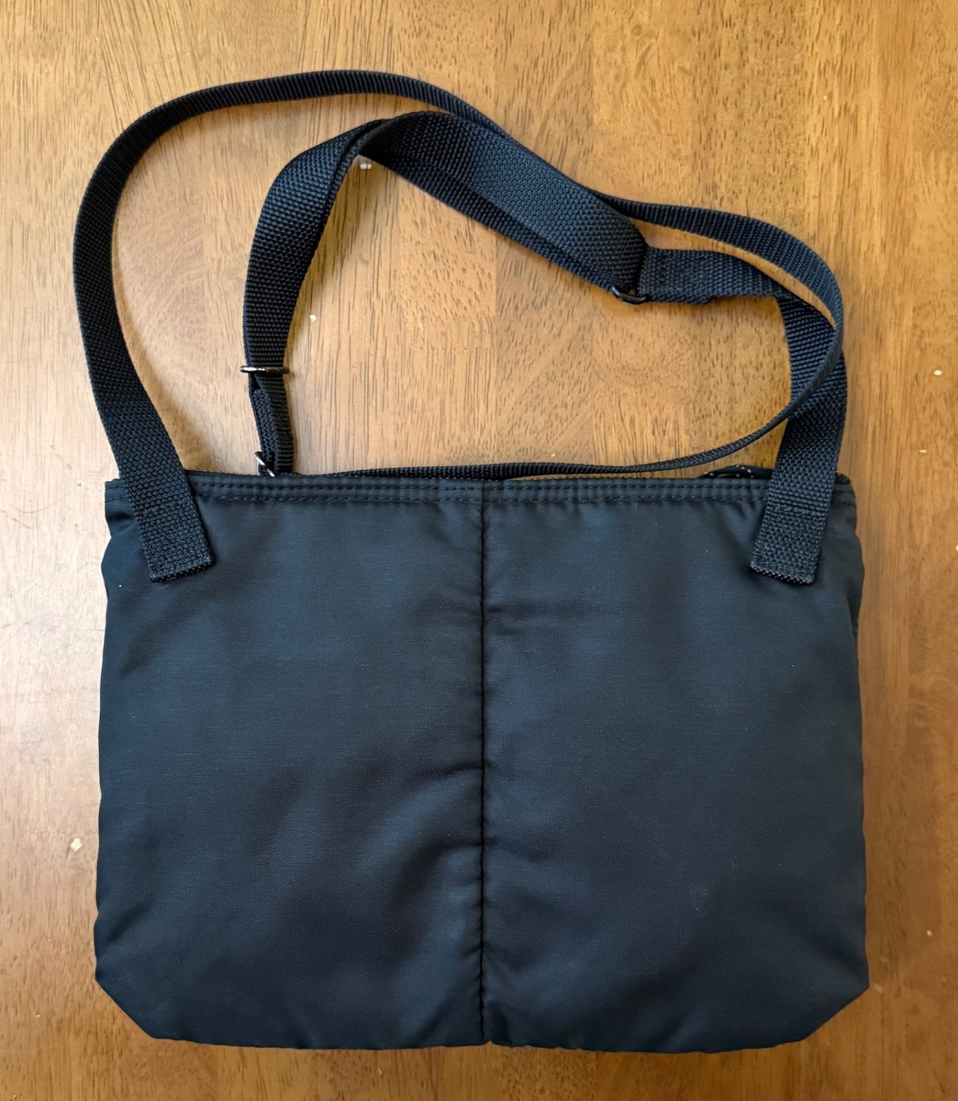 Authentic Porter Yoshida Tanker Mini Unisex Shoulder Bag Black Made in Japan