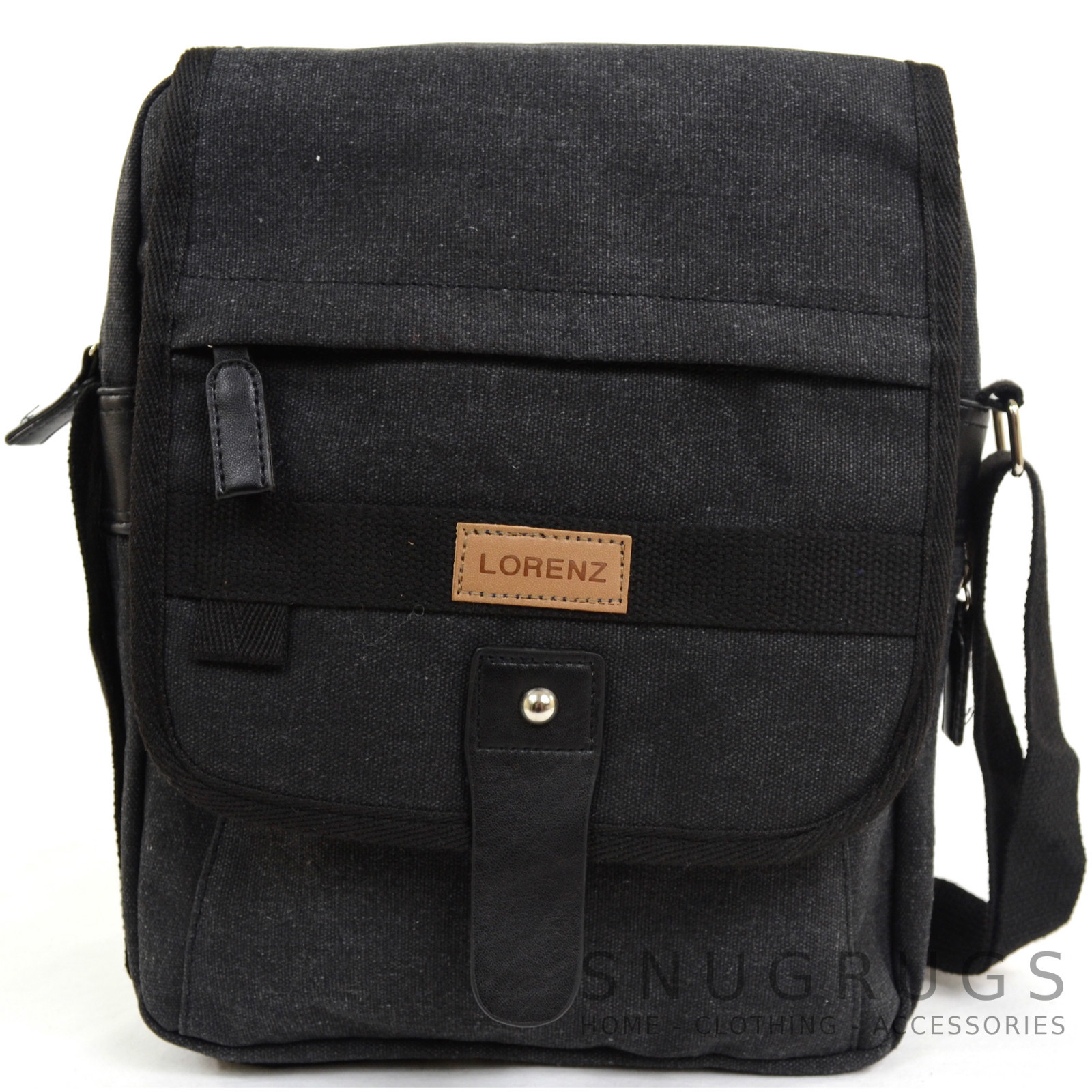 Ladies /Womens /Mens Canvas Messenger / Cross Body / Shoulder / Travel Work Bag