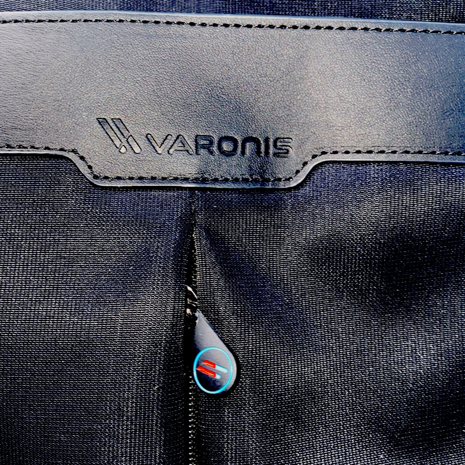 Varonis Tech Bag Pack Black USB Port Laptop Dividers Hidden Pockets Heavy Duty