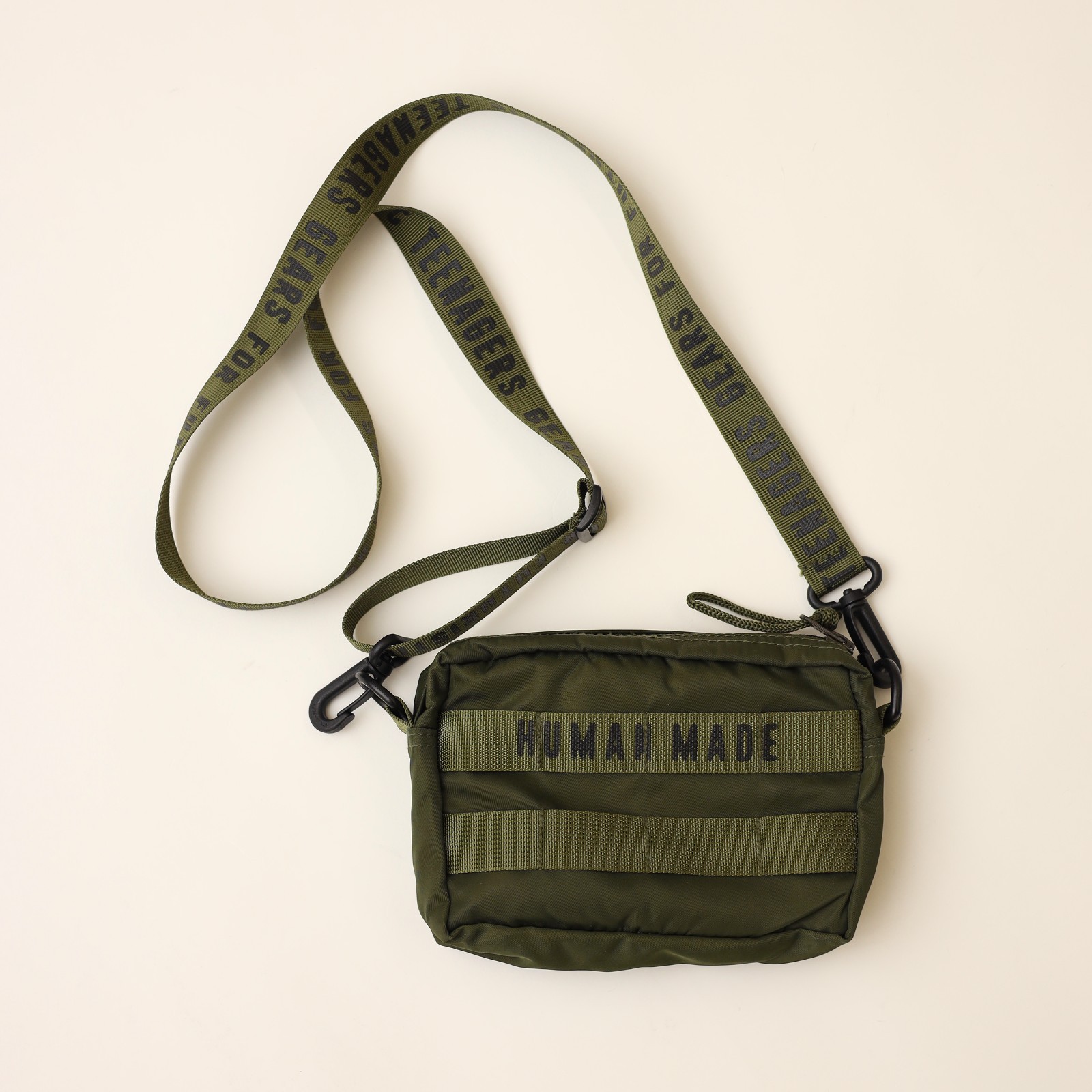 Human Made Military Pouch Small Olive Drab | Crossbody Bag | Nigo