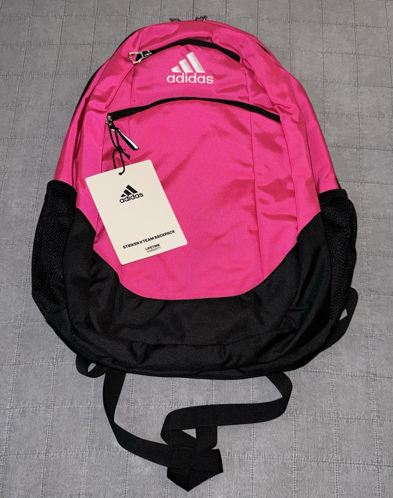 adidas Striker II Team Backpack. SHOCK PINK. Striker 2