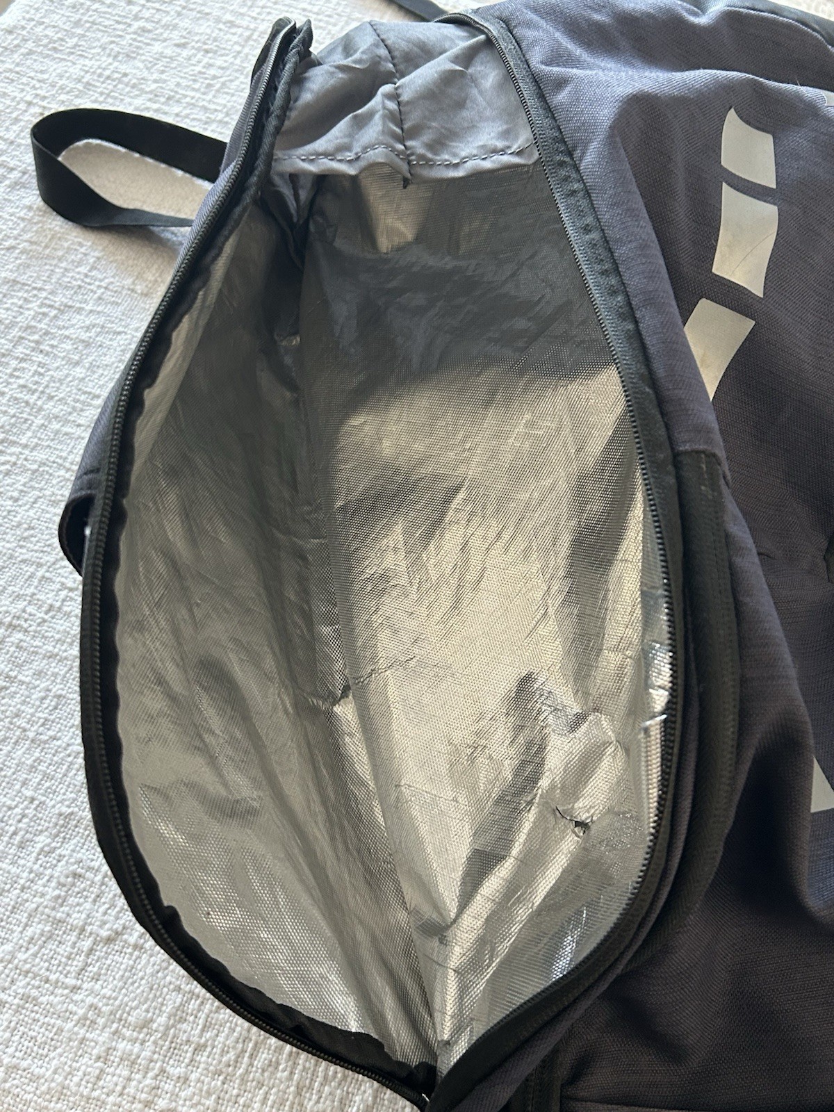 Nike Hoop Elite Pro Basketball Backpack Black Gray Padded