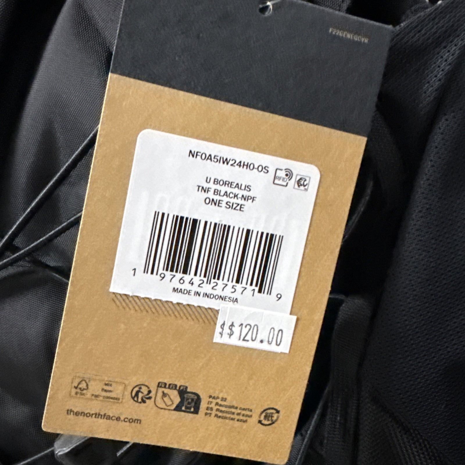 The North Face Borealis FlexVent 28L, 15” Laptop Backpack – Black