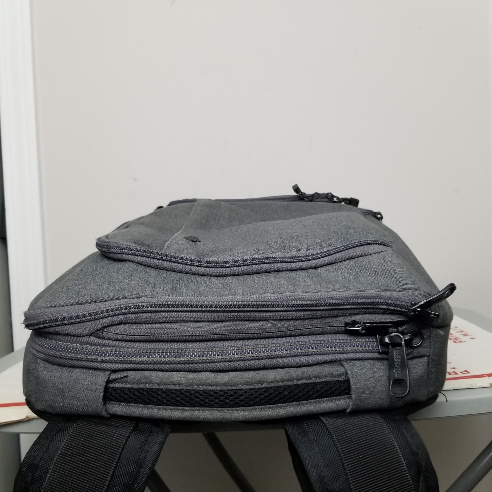 eBags Professional Slim Laptop Backpack Bag Gray Laptop Travel EB2146-16 Work