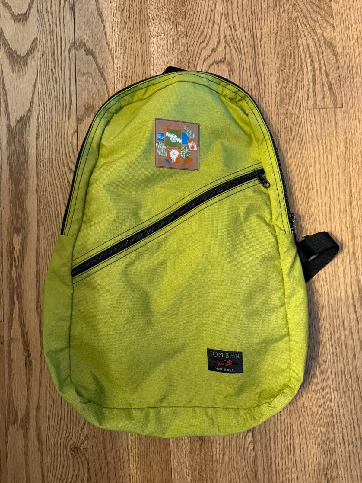 TOM BIHN Early Design Daylight Backpack – Wasabi and Steel Cordura