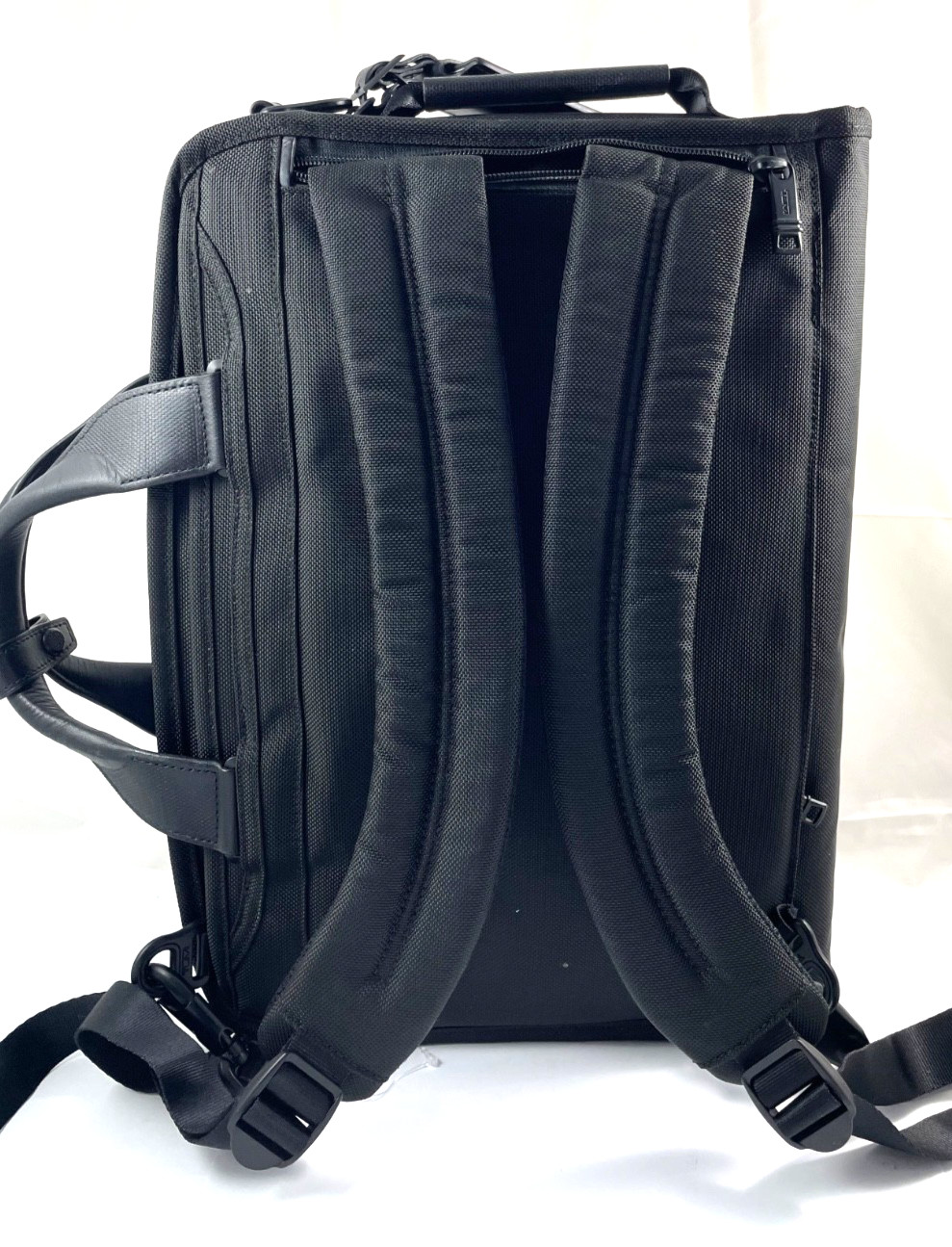 Tumi Alpha 3 Slim Three Way Backpack Briefcase Laptop Bag Nylon 2603182D3 $550