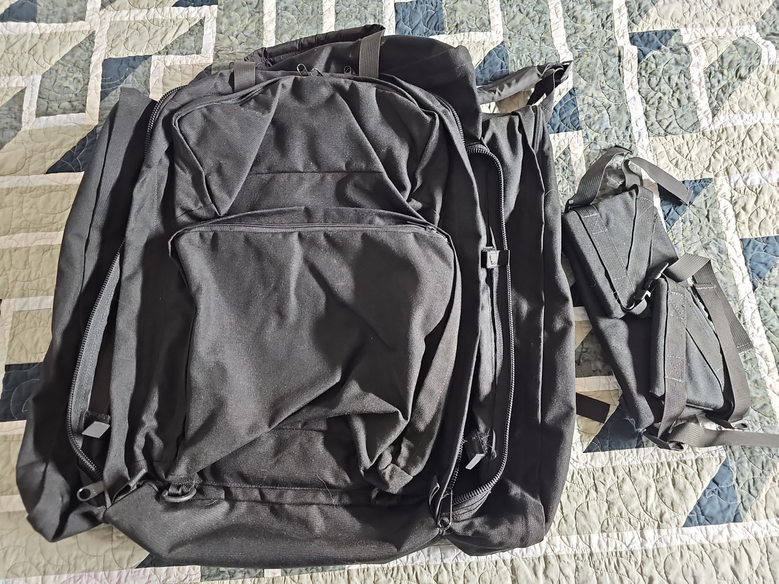 Thomas Transport Back-Pack ALS Medic EMS Emergency Black