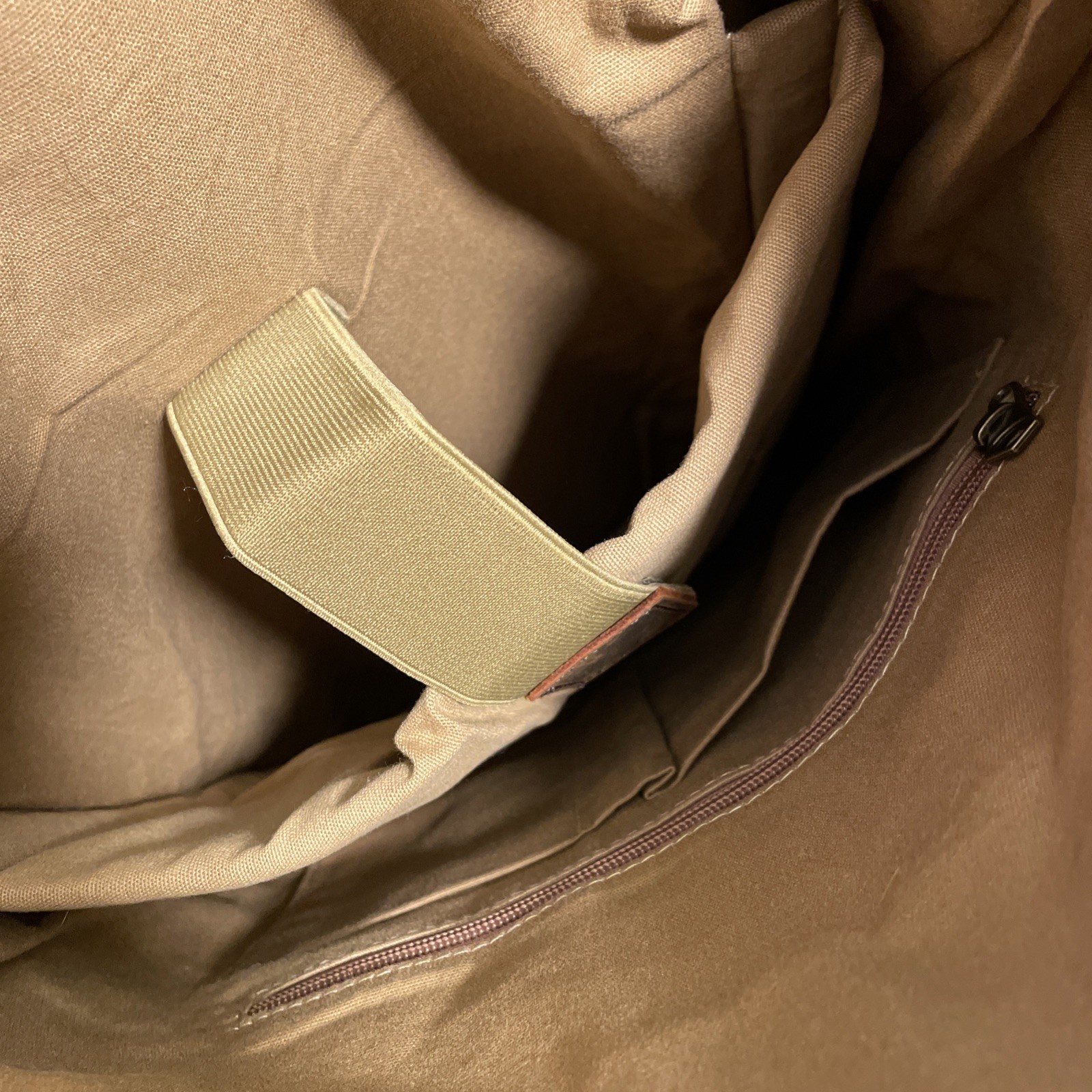 The Barrel Shack Handmade Oiled Canvas & Leather Cotton Backpack Rucksack Bruce