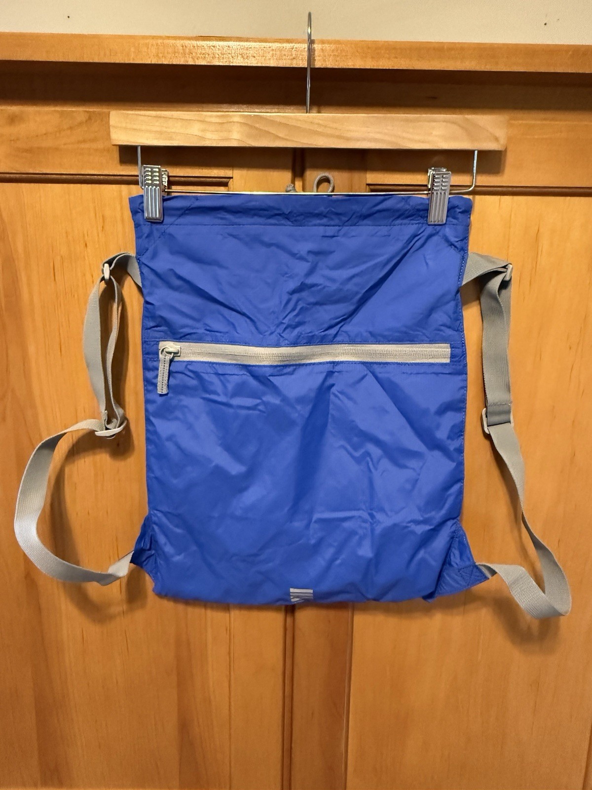 Lands End Lightweight Backpack Adjustable Royal Blue