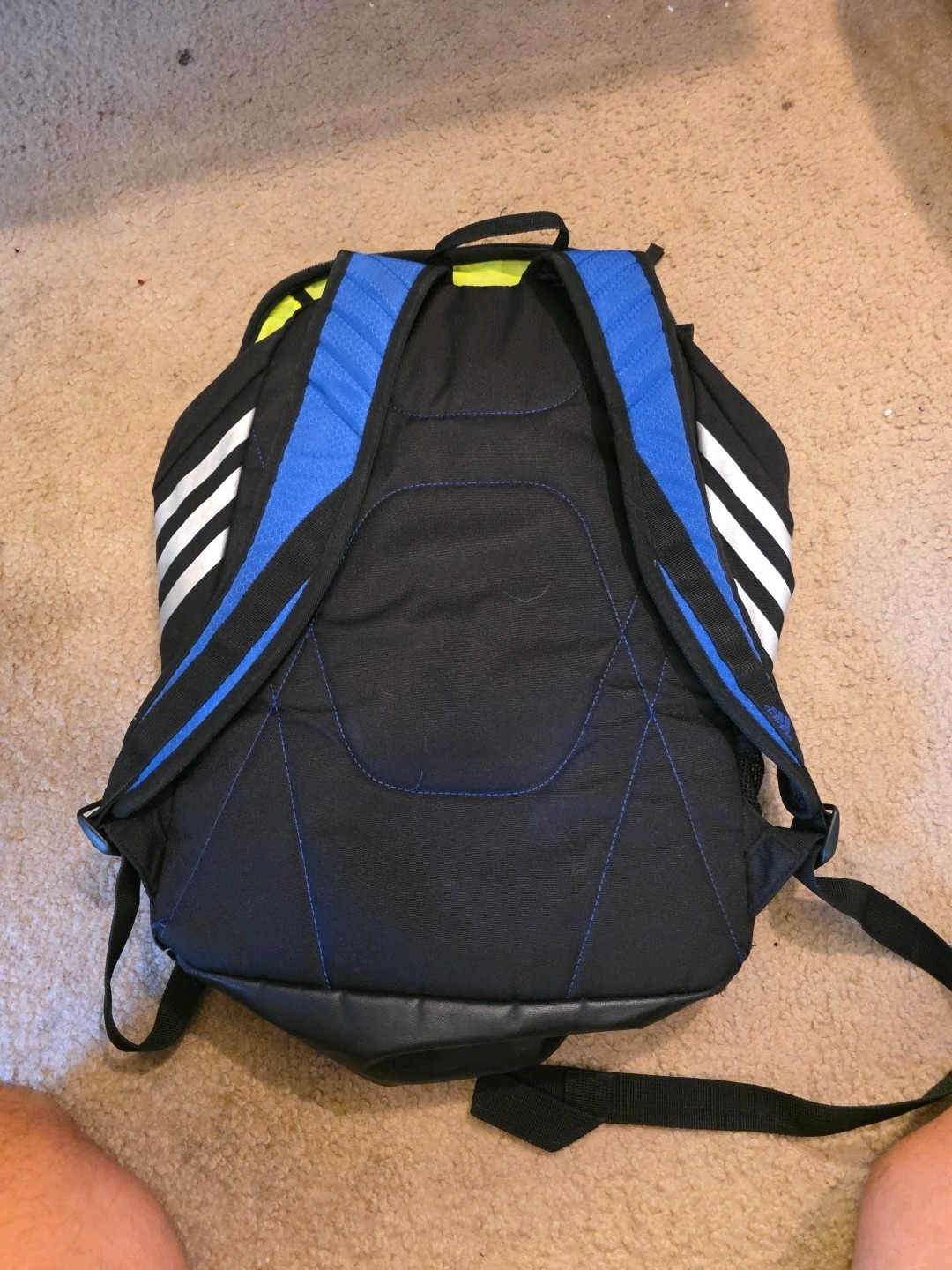 Adidas Men’s 5 Star Team Blue & Black Multi Purpose Backpack – GOOD