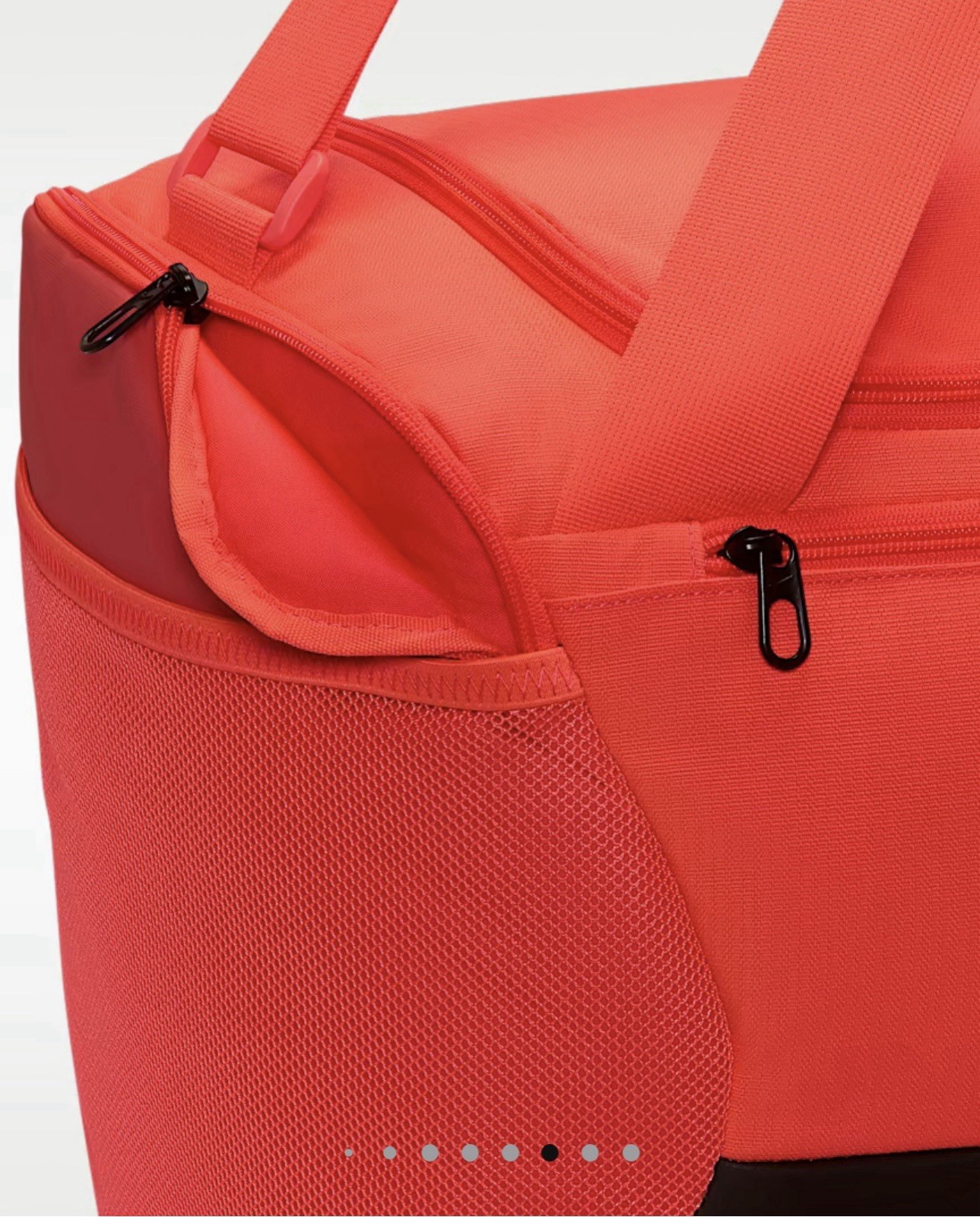 Nike Brasilia Training Duffel Bag (Small, 41L)Hot Lava/Black/Diffused Blue