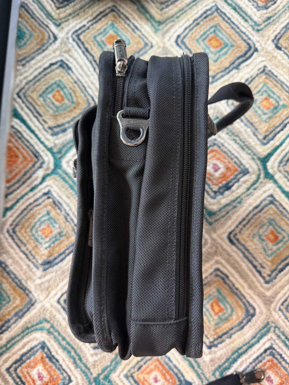 TUMI Alpha Medium 15 -inch Expandable Briefcase with Removable Padded Strap-Used