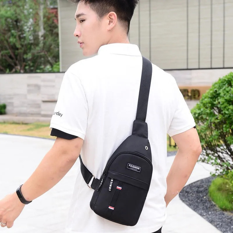 Men’s Waterproof Crossbody Sling Bag Chest Pack For Travel Hiking Cycling