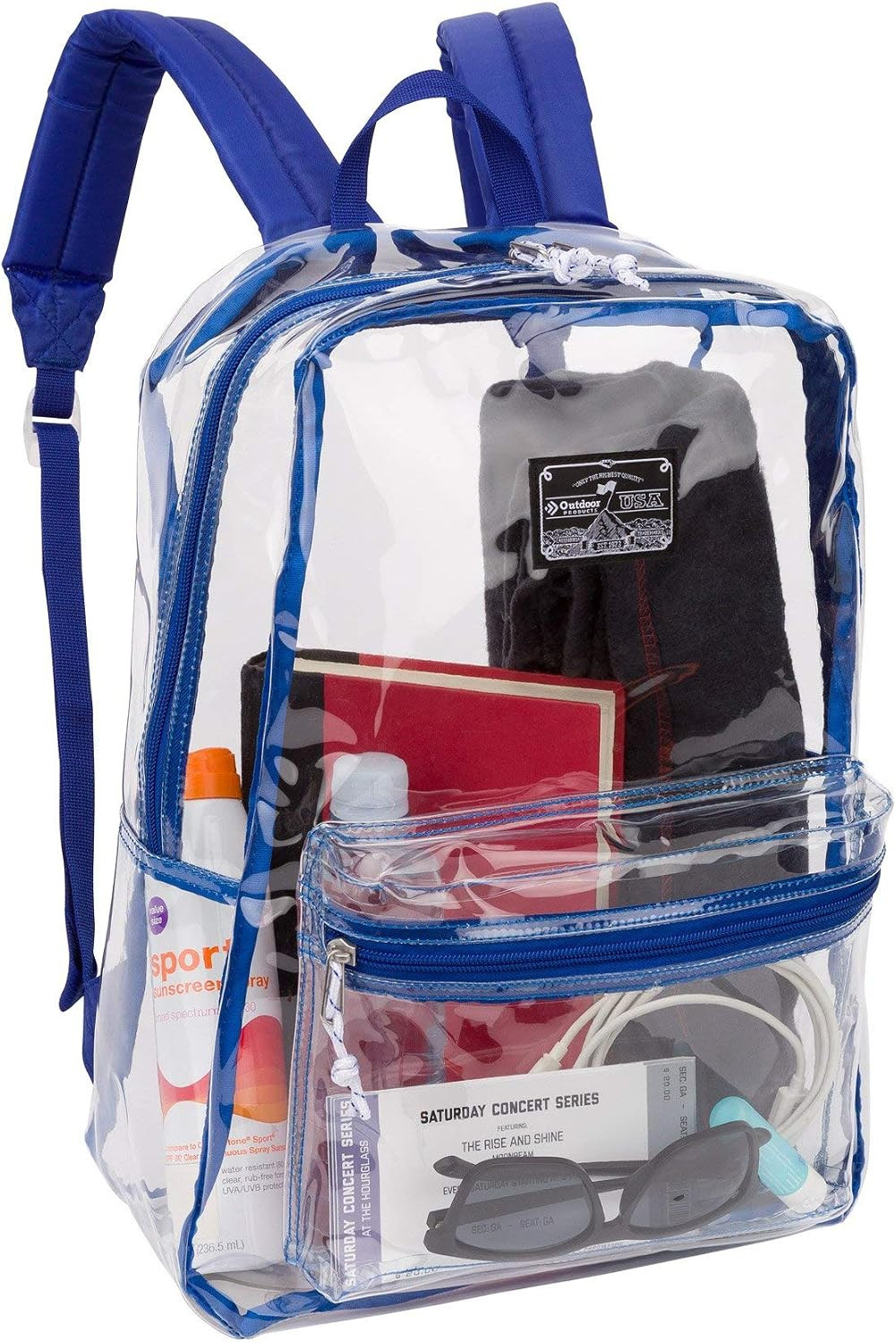 Clear Pass Daypack (Pink Peacock) (Black)