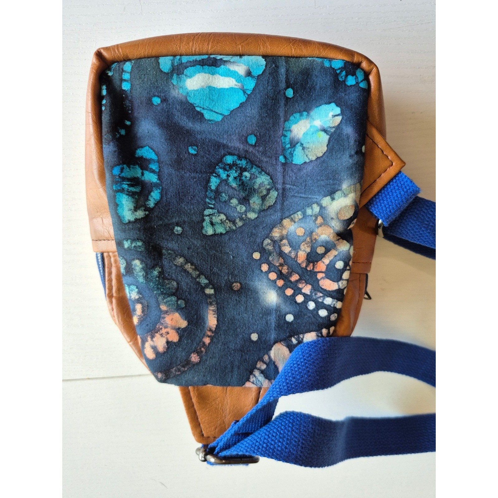 Chucky Childs Play Horror Sling Bag Brown Blue Adjustable Crossbody Mini Pack