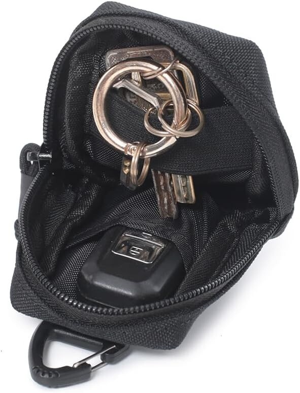 Tactical Molle Mini Size EDC Utility Storage Pouch Compact Coin Purse Organizer