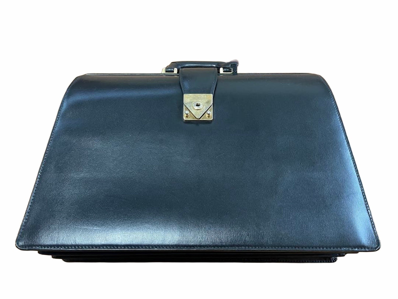 PORTER Dulles Genuine Leather Business Bag Black 34x46x14cm Japan