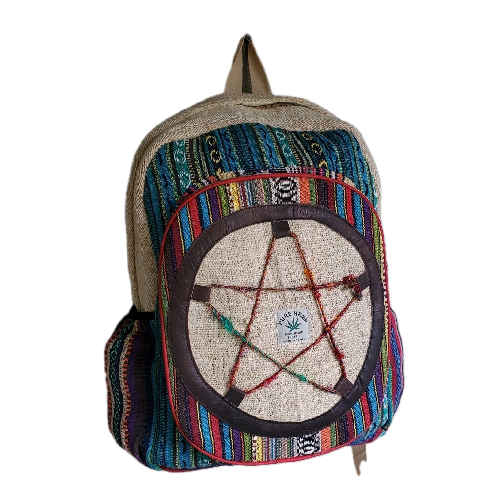 Large Pure Hemp Backpack
