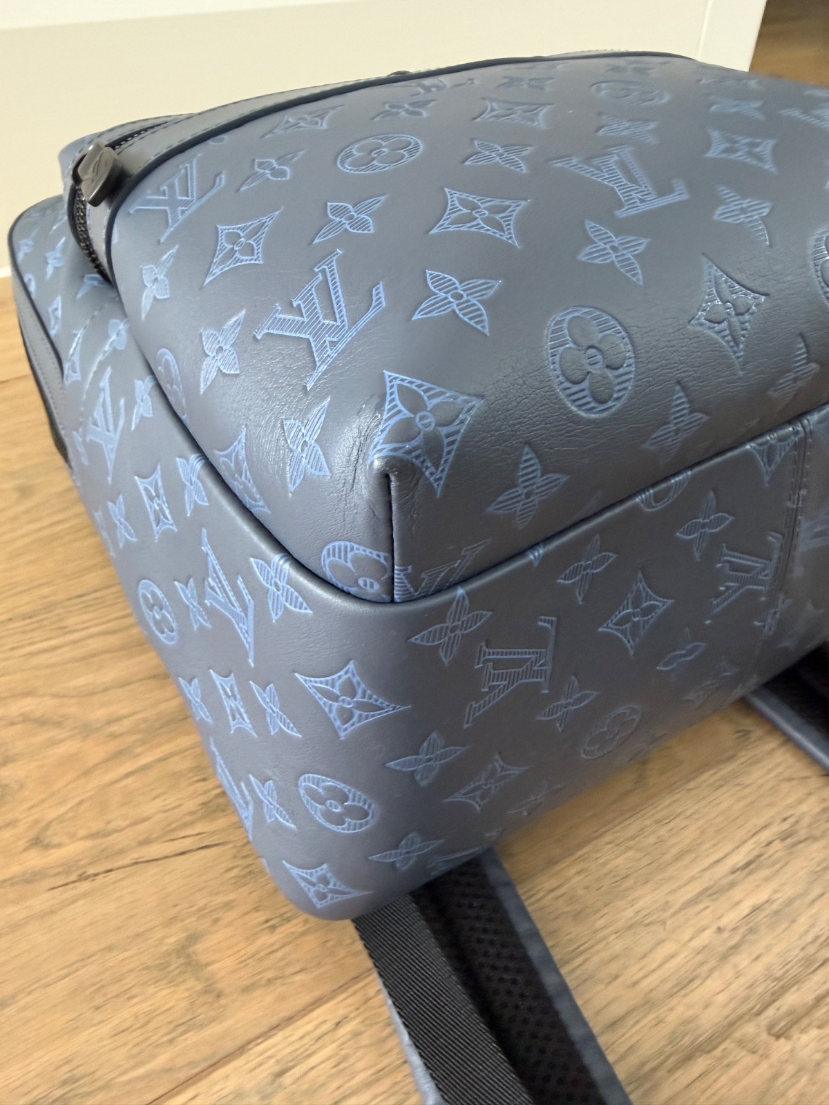 Louis Vuitton Monogram Shadow Sprinter backpack M45728 Navy Blue