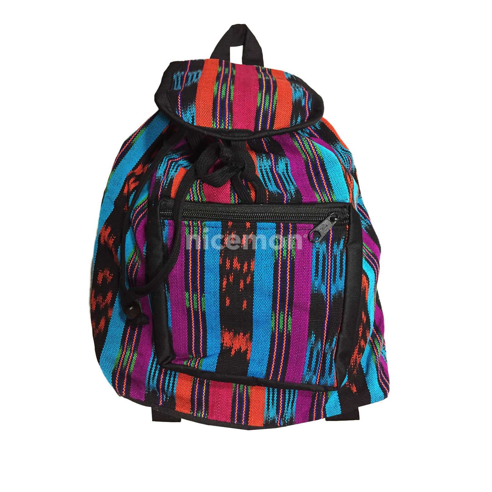 Surfer Bag Hawaii Backpack Sack Tote Bag Hippie Irie Jamaica Vibes Right 17″