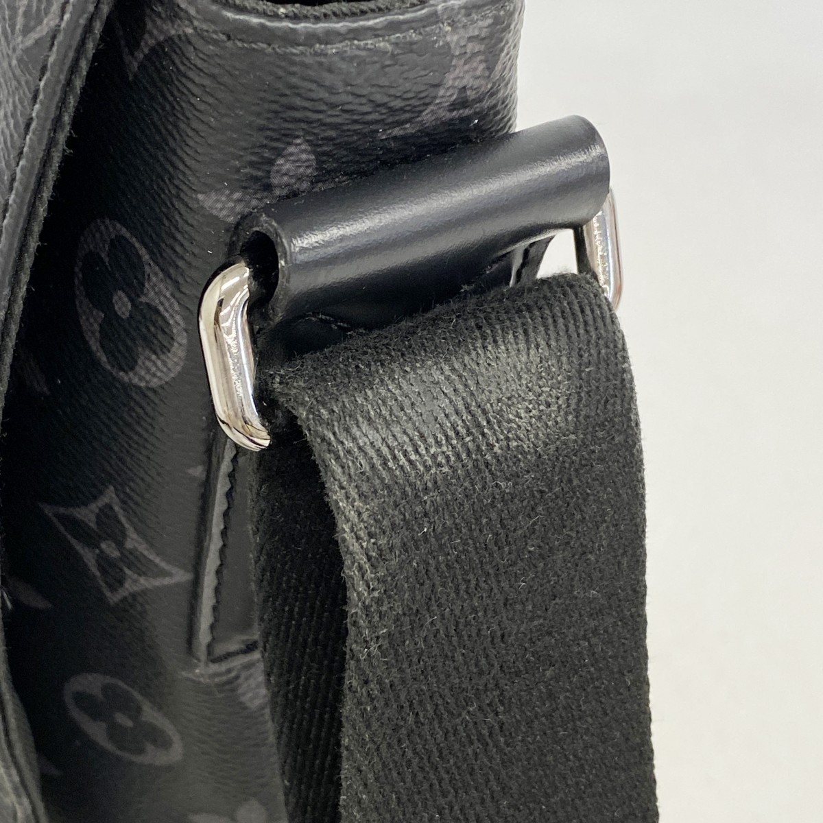Auth [6fe6544] LOUIS VUITTON Shoulder Bag Monogram Eclipse District PM NV2 M…