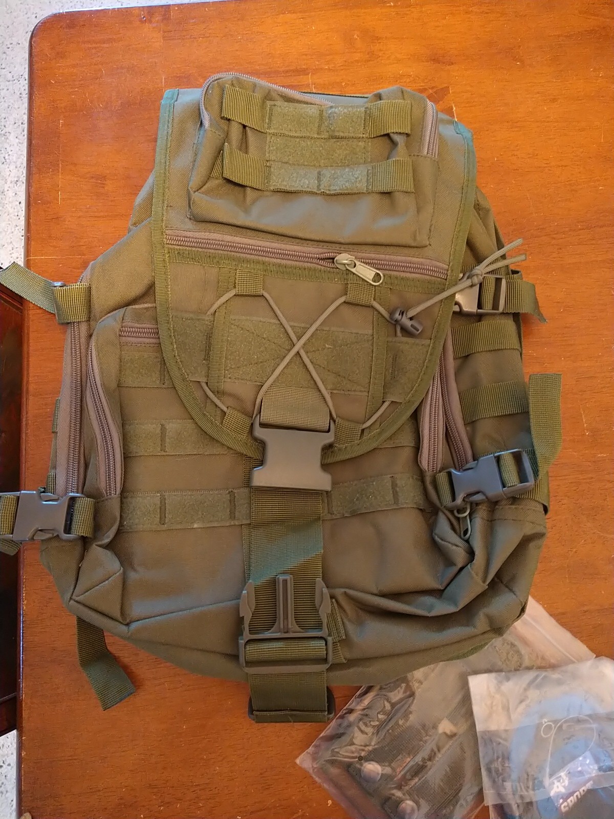 Military Tactical Backpack Hiking Camping Outdoor Sports Backpack 18.5” By 13”