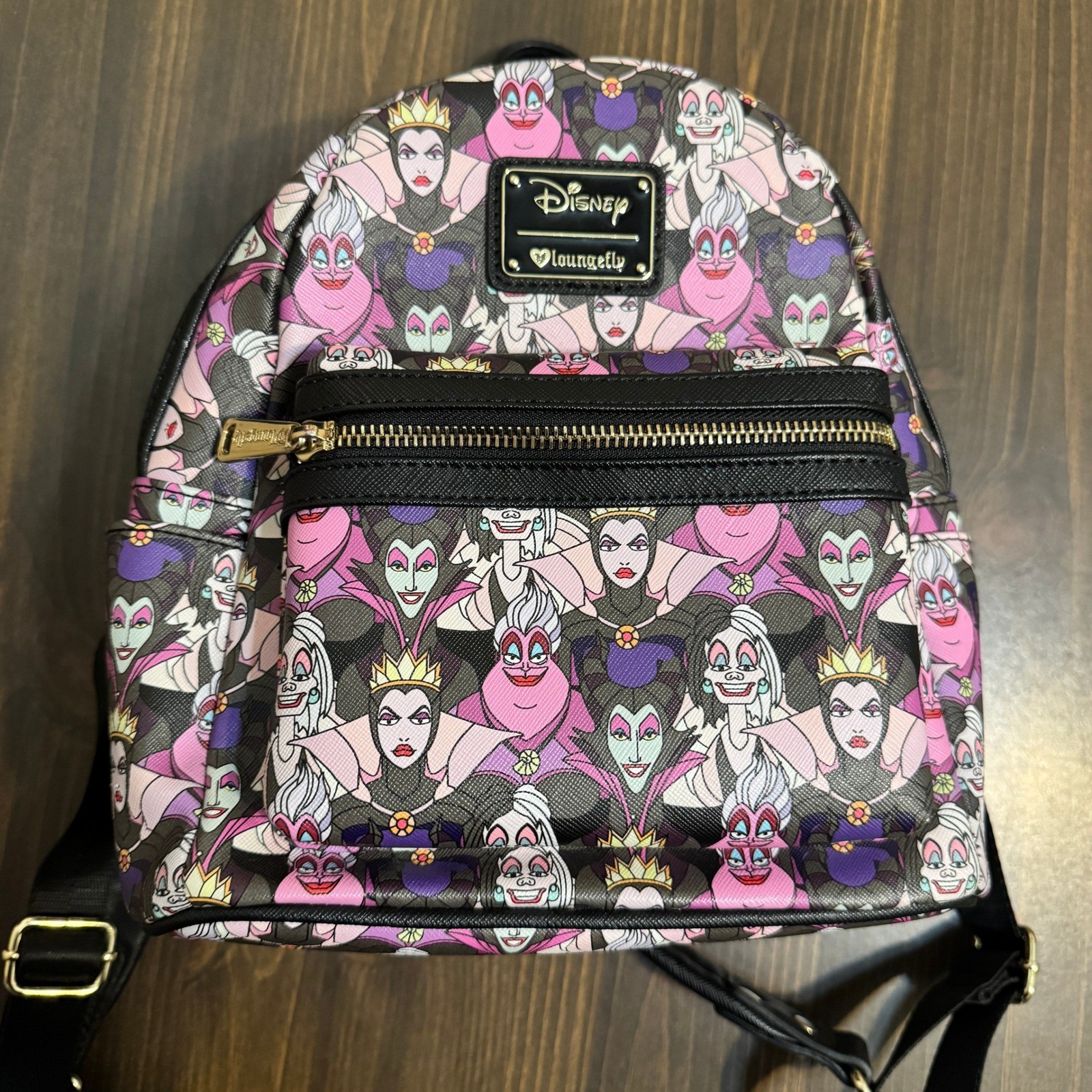 Loungefly Disney Villains Mini BackPack Bag Women’s Malificent Ursula Cruella