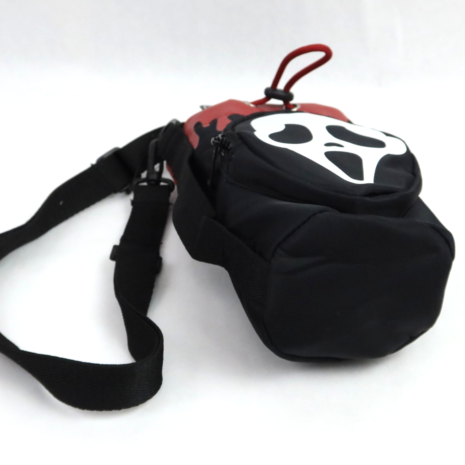 Scream Ghost Face Mask Water Bottle Sling Bag Glow in the Dark Pocket Blood
