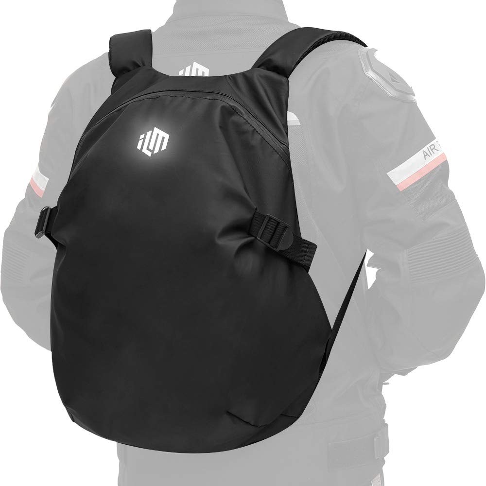 ILM Motorcycle Helmet Backpack Large Capacity Waterproof Lightweight Storage Bag