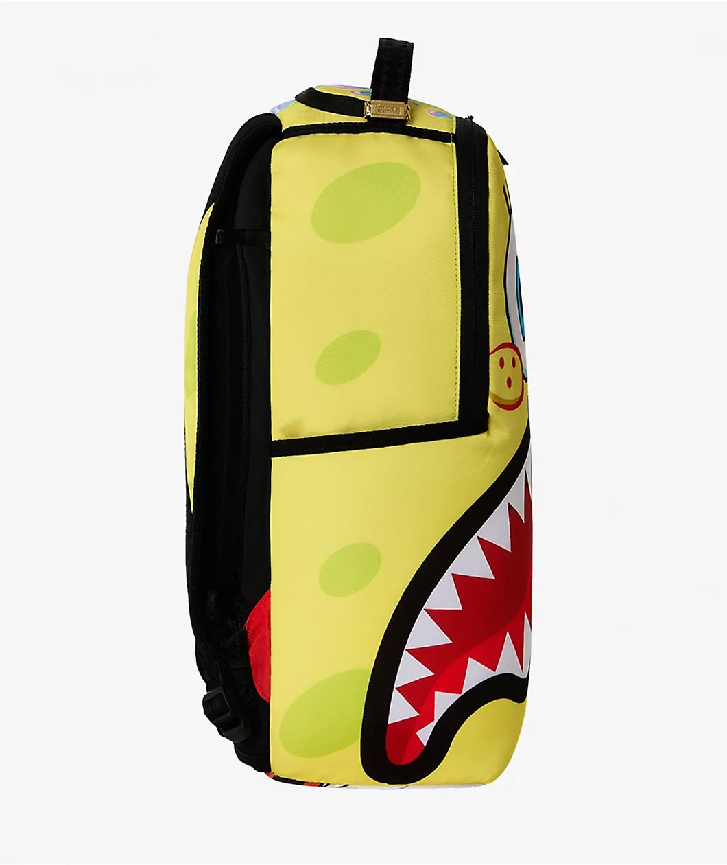 Sprayground x SpongeBob Moneybear Backpack🔥New Black Bookbag Large School Bag