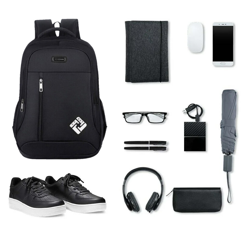 Water Resistant Large 18″ Laptop Backpack Men Women Travel School Business Bag