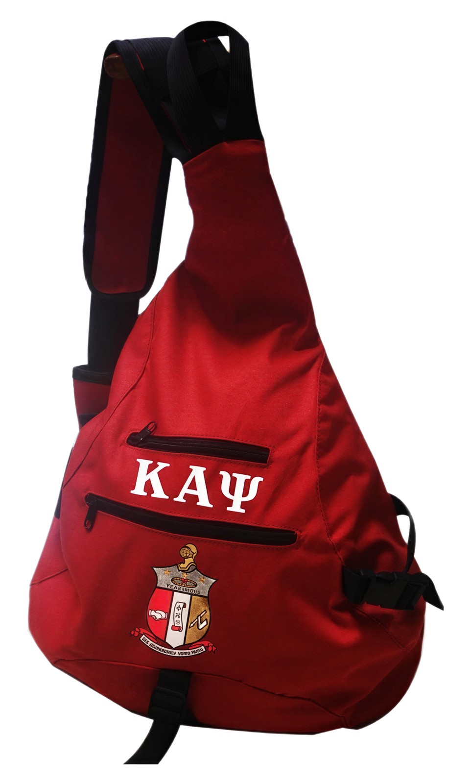 Buffalo Dallas Kappa Alpha Psi Sling Bag [Crimson Red – 20x16x5″]