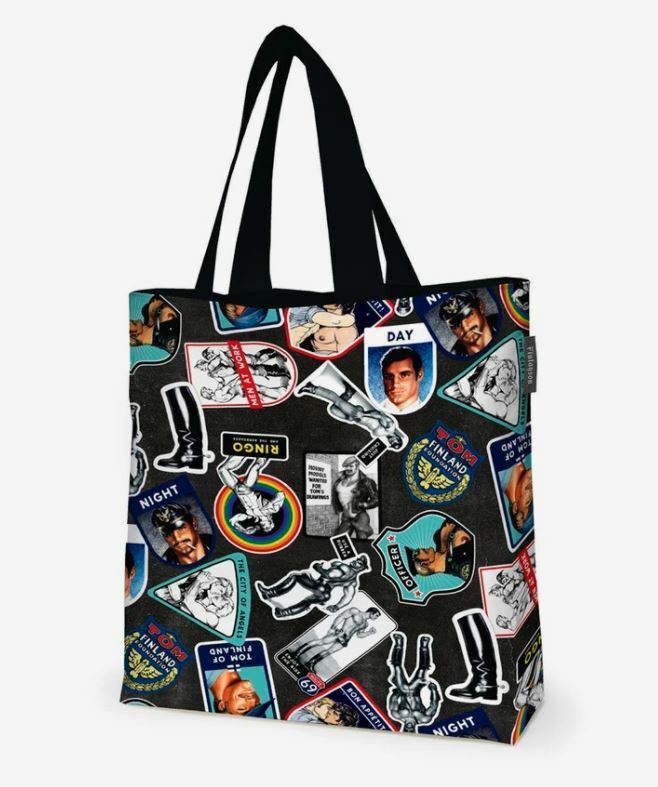 Tom of Finland x Finlayson Hook-Up Lined Bag, 45 x 42cm, RRP $65