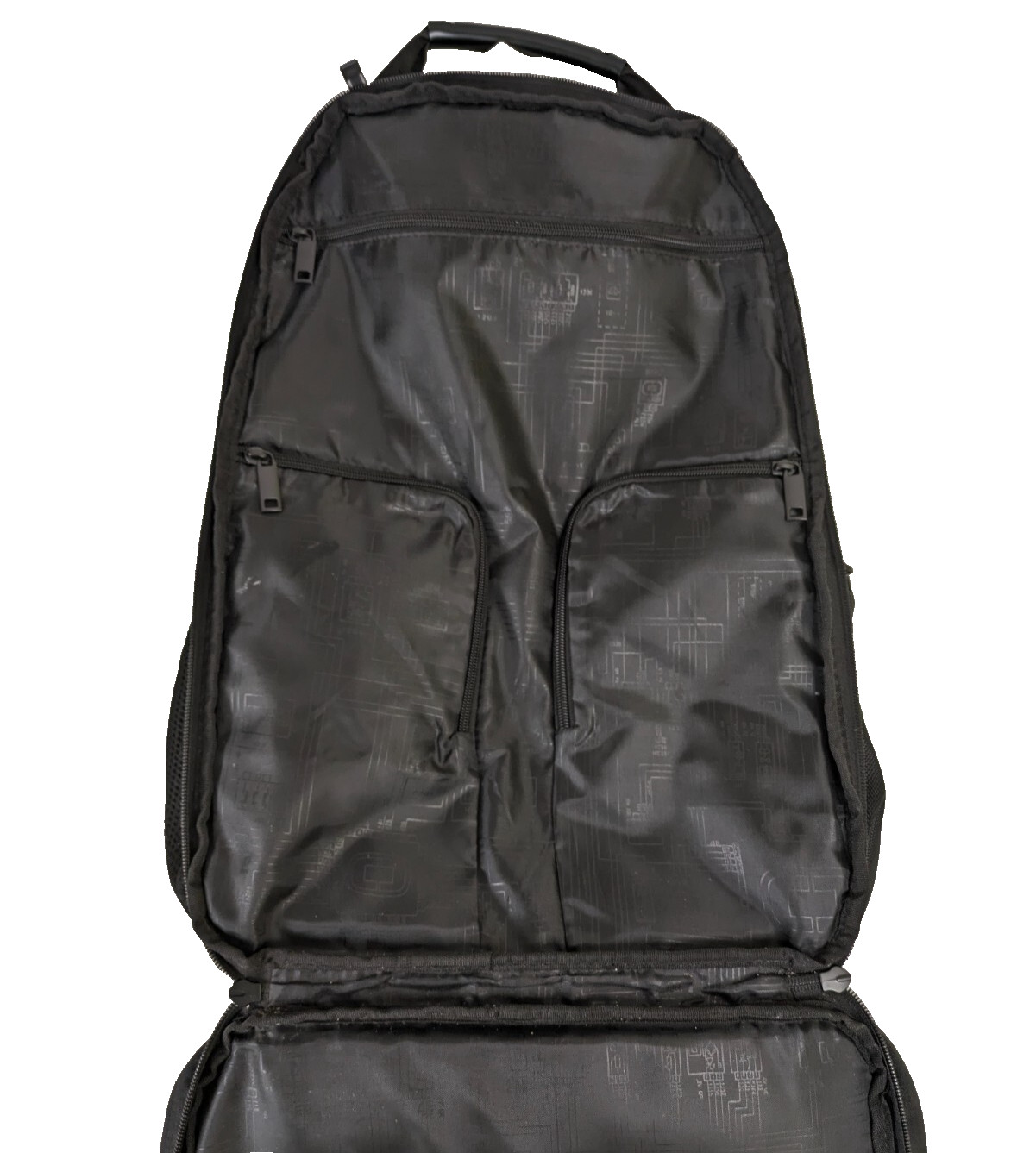 OGIO Airflow Tech Vault Checkpoint Black Laptop Travel Backpack Branded