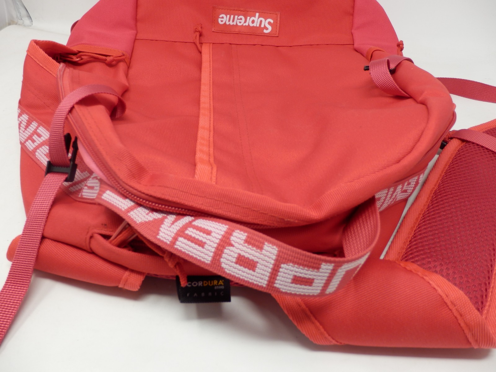 Supreme SS18 Red 100% AUTHENTIC Backpack Bookbag