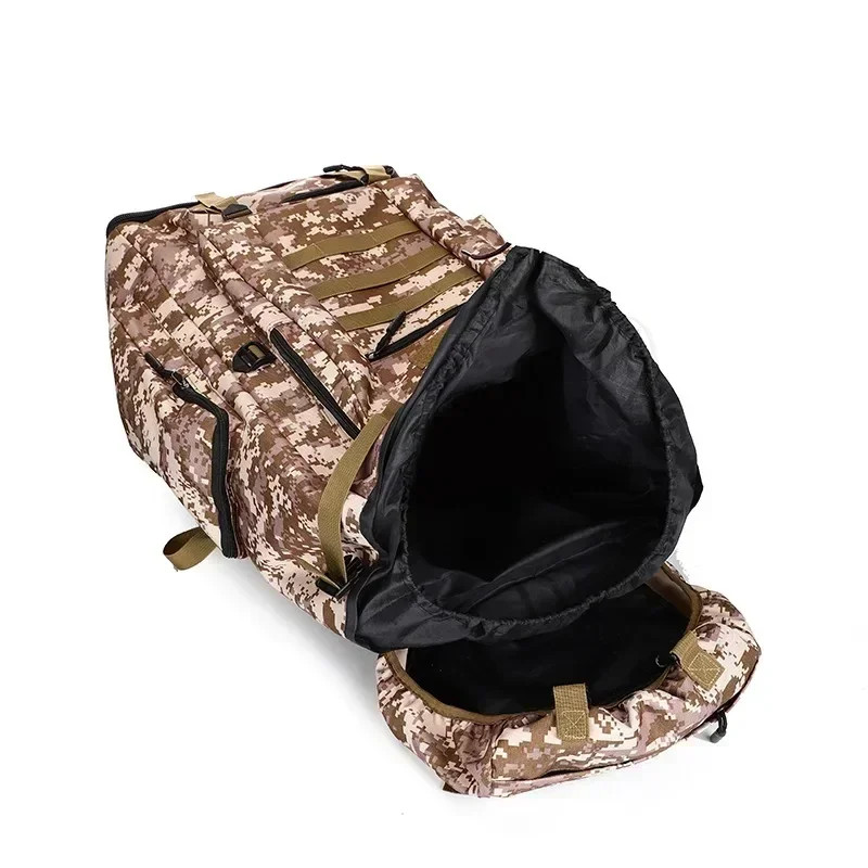 80L–100L Mountaineering Backpack Large Capacity Hiking Camping Travel Outdoor
