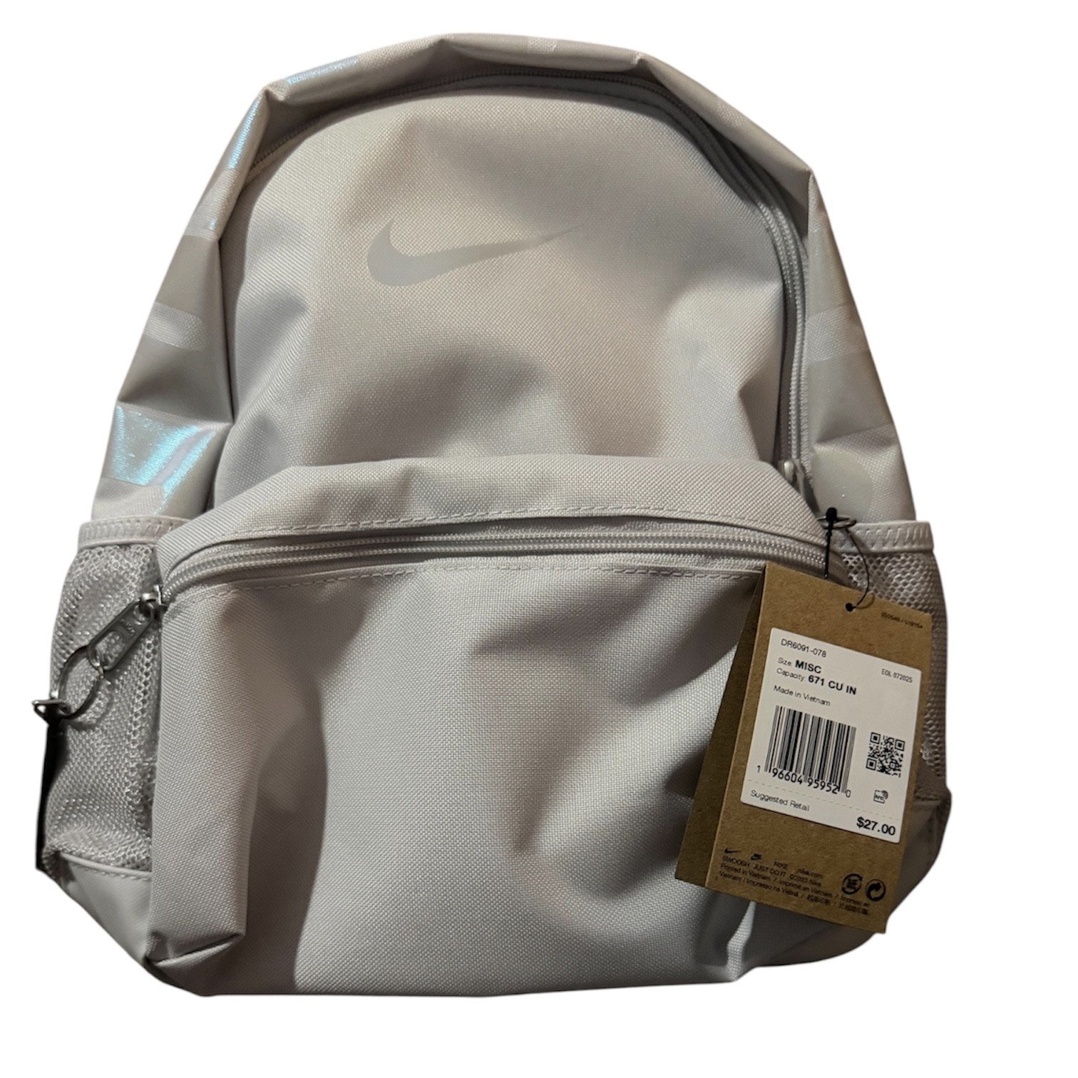 nike mini backpack New with Tags in a Light Purple Color. Perfect for kids, teen