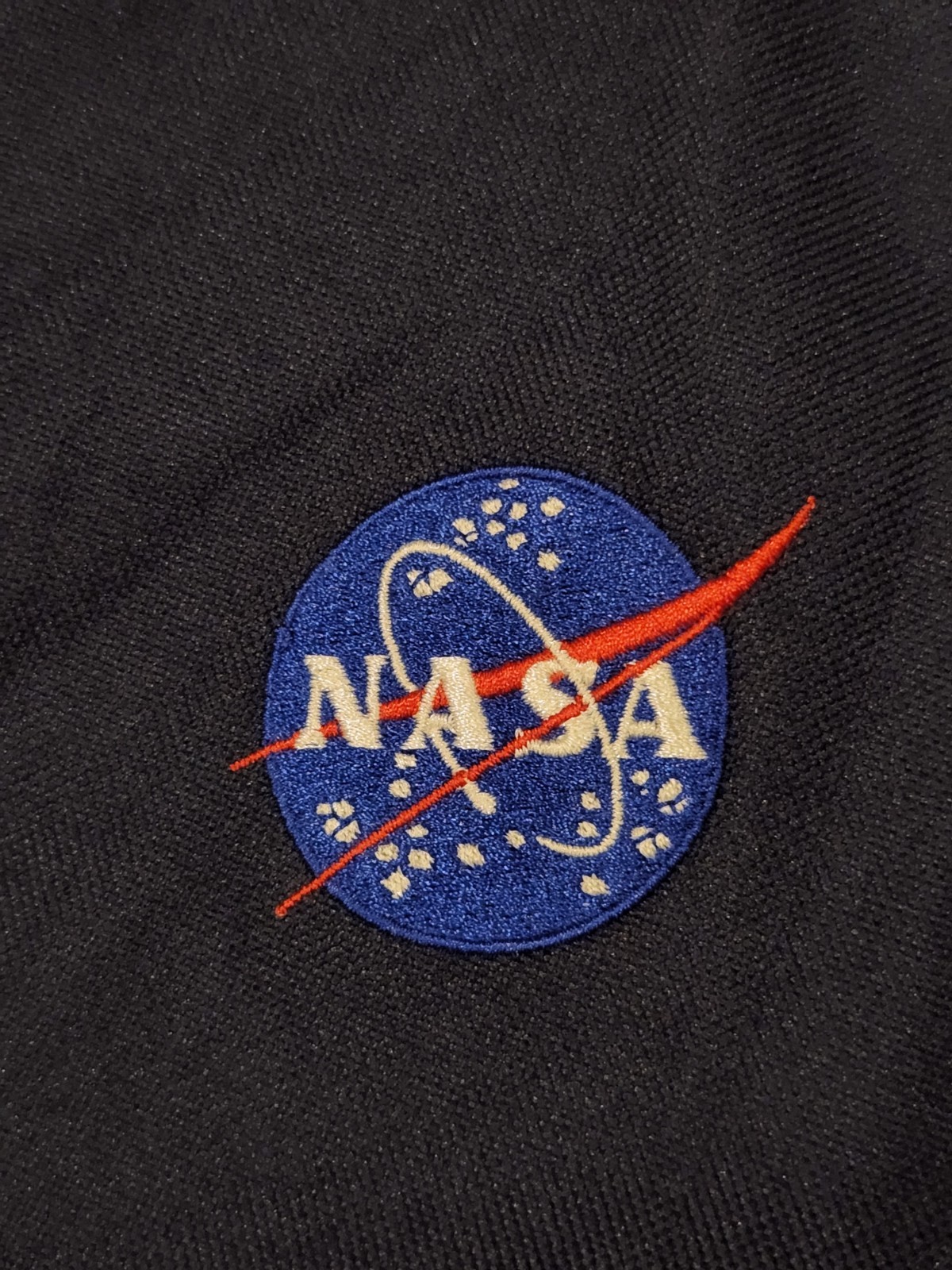 NASA crossbody travel bag adjustable strap Navy Blue embroidered logo Artimas