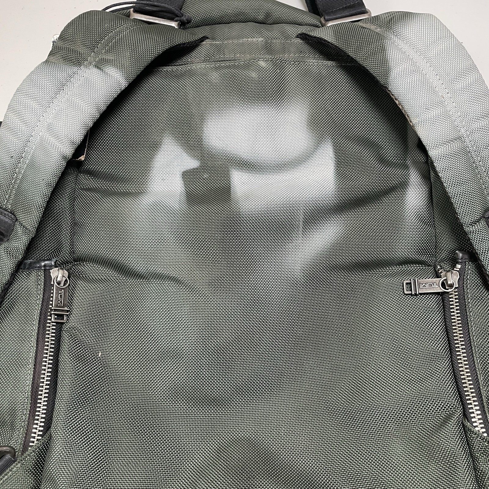 Tumi Alpha Bravo Lejeune 2 Way Backpack – 22380SPH – Green **Flaw Read**
