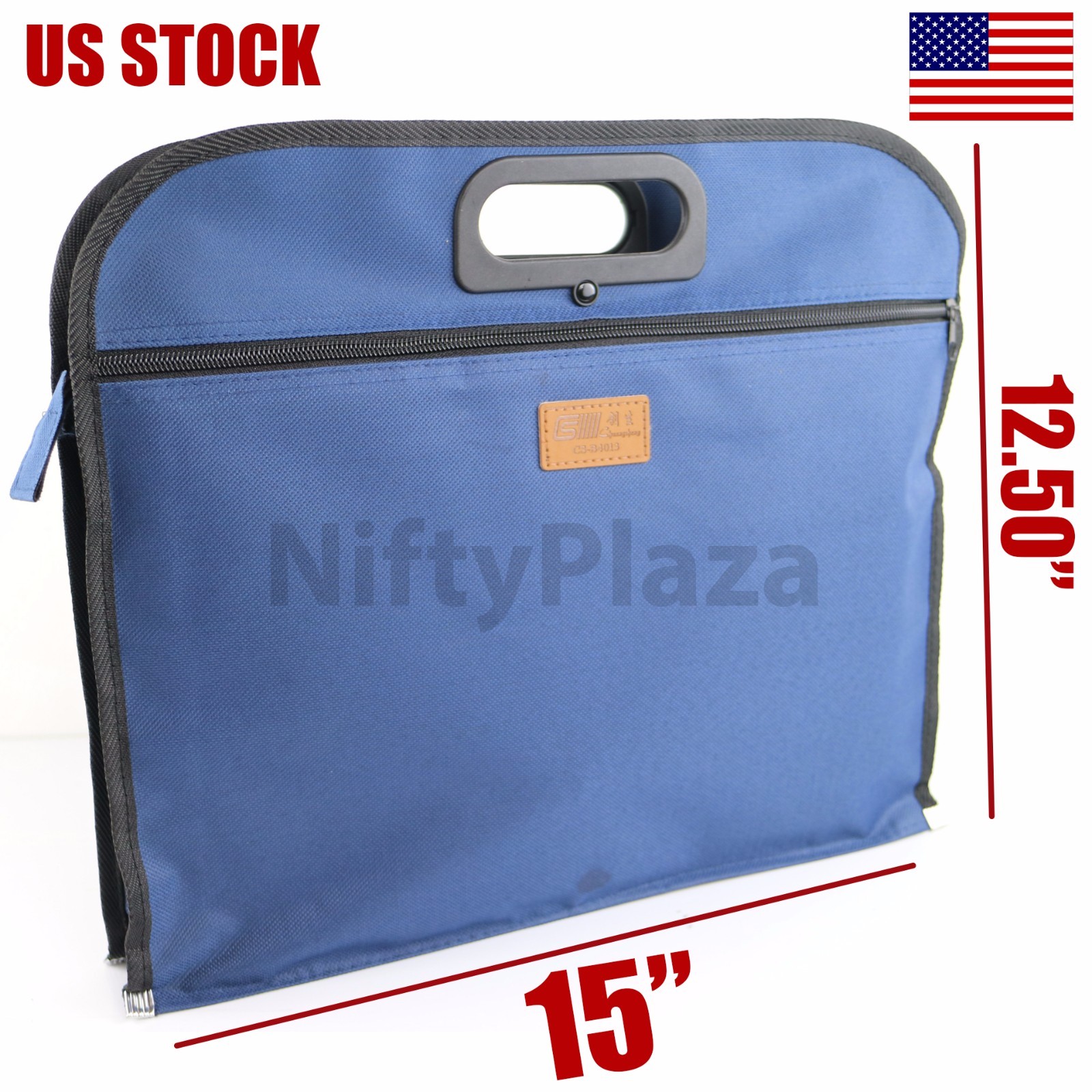 Business Documents holder Zipper Bag Men’s Soft Tote Casual Handbag A4 Documents