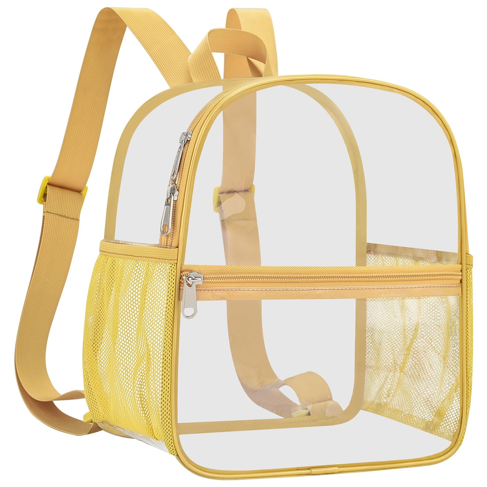 Clear Stadium Backpack Small 12x6x12 Inch Bag Sports Concert Event Work PVC