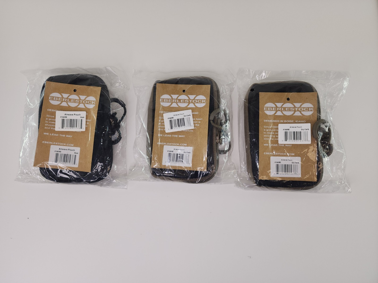 New Eberlestock Hunting Hiking Small Airwave Pouches (Lot of 3)