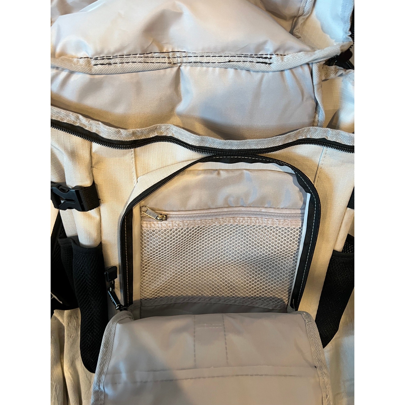 Eastsport White Toploader Backpack