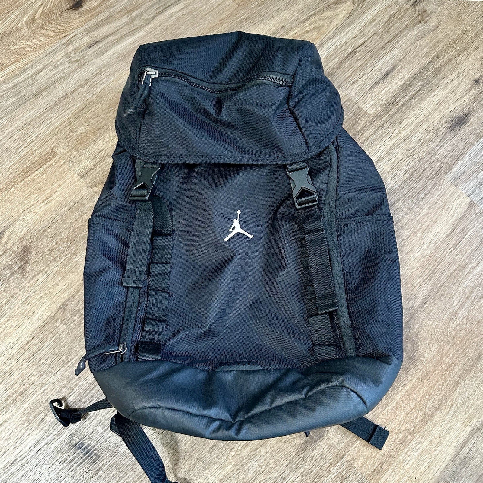 Nike Air Jordan Jumpman 21″ Laptop Backpack Sports Bag Top Loader Rucksack Black