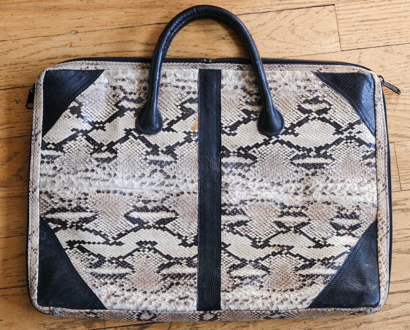 Custom Made Snake Skin Briefcase