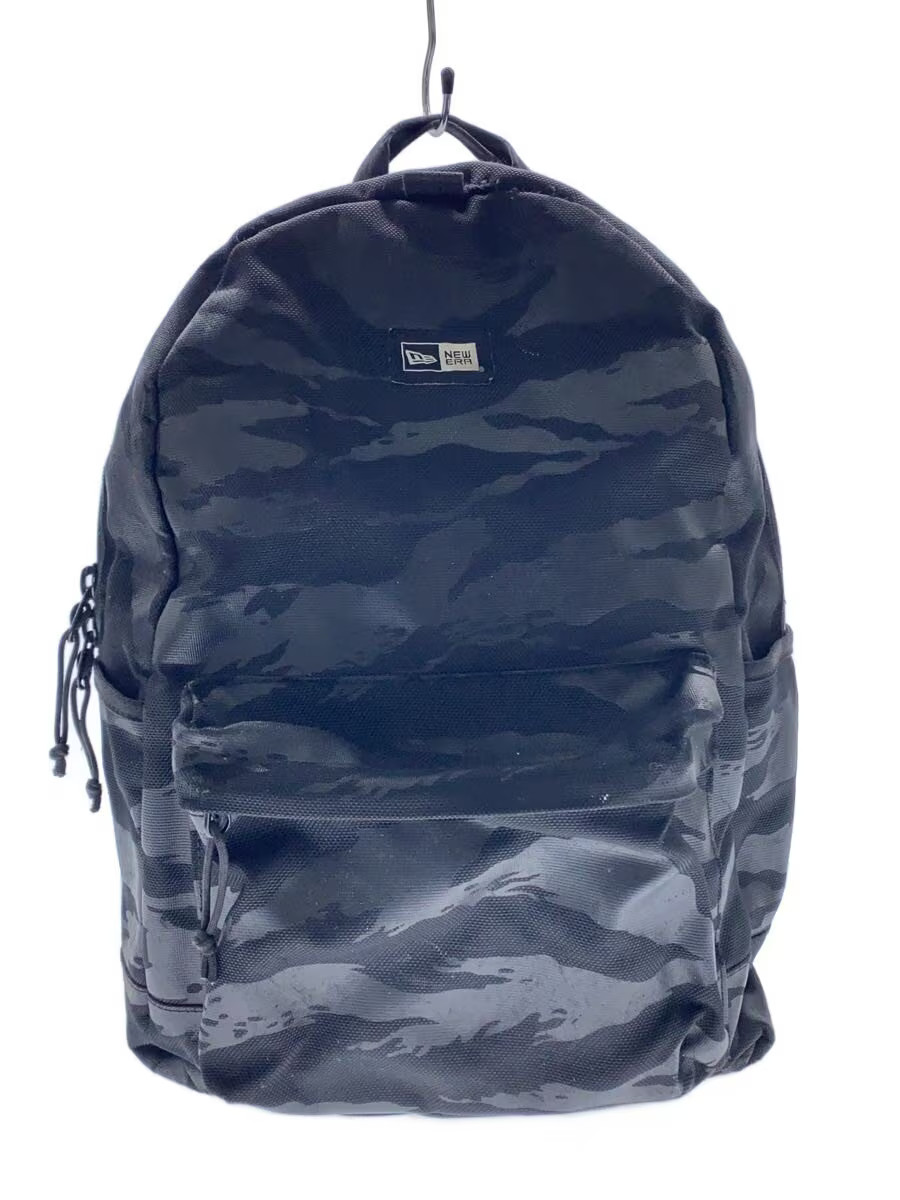 NEW ERA Backpack Polyester Black Camouflage