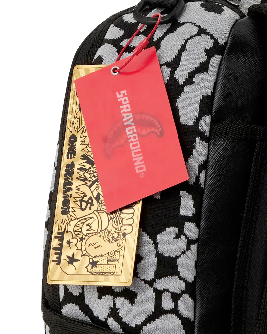 Sprayground TACTILE TECHNIQUE Backpack🔥New Black Knit Travel Bookbag School Bag