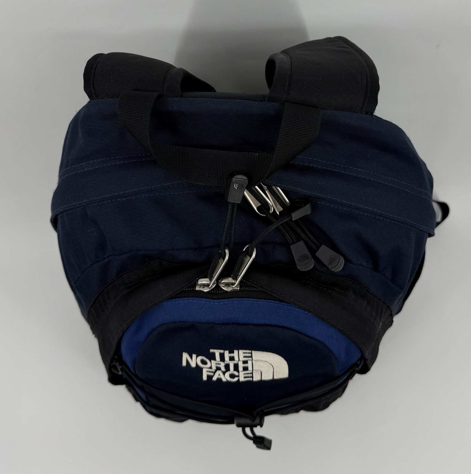The North Face Jester Backpack Navy Blue And Black **DEFECTS READ PLEASE**