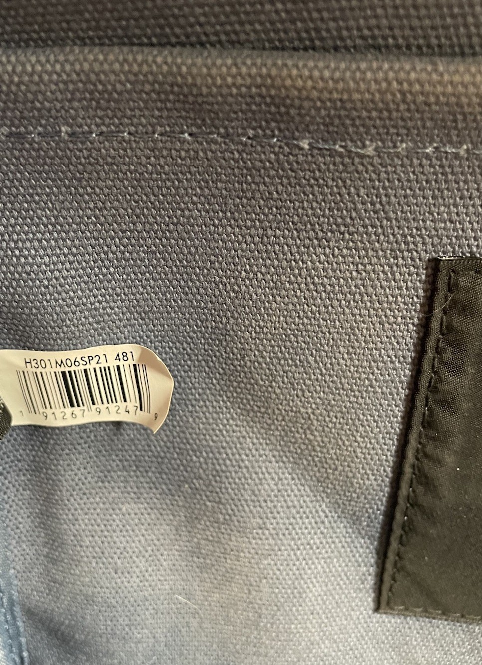 Marc Jacobs Canvas Backpack H301M06SP21 Blue Shadow 15” Laptop